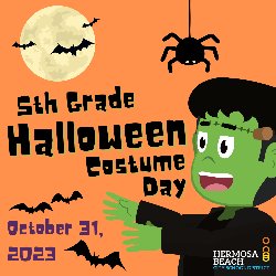 5th Grade Halloween Costume Day - October 31, 2023